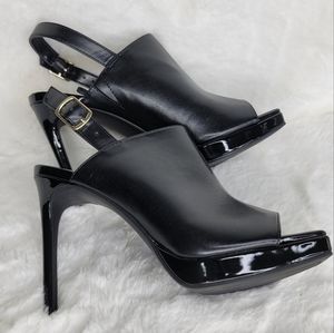 NWT HEELS Sling Back Sexy lifted slingback Comfortable Woman's Shoes